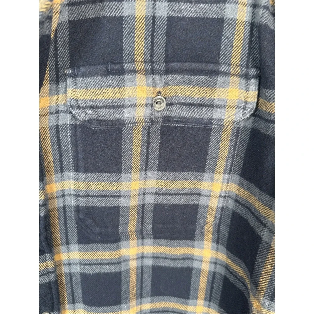 Fjallraven Ovik Heavyweight Flannel Shirt Men's XL Comfort Fit Plaid Cotton